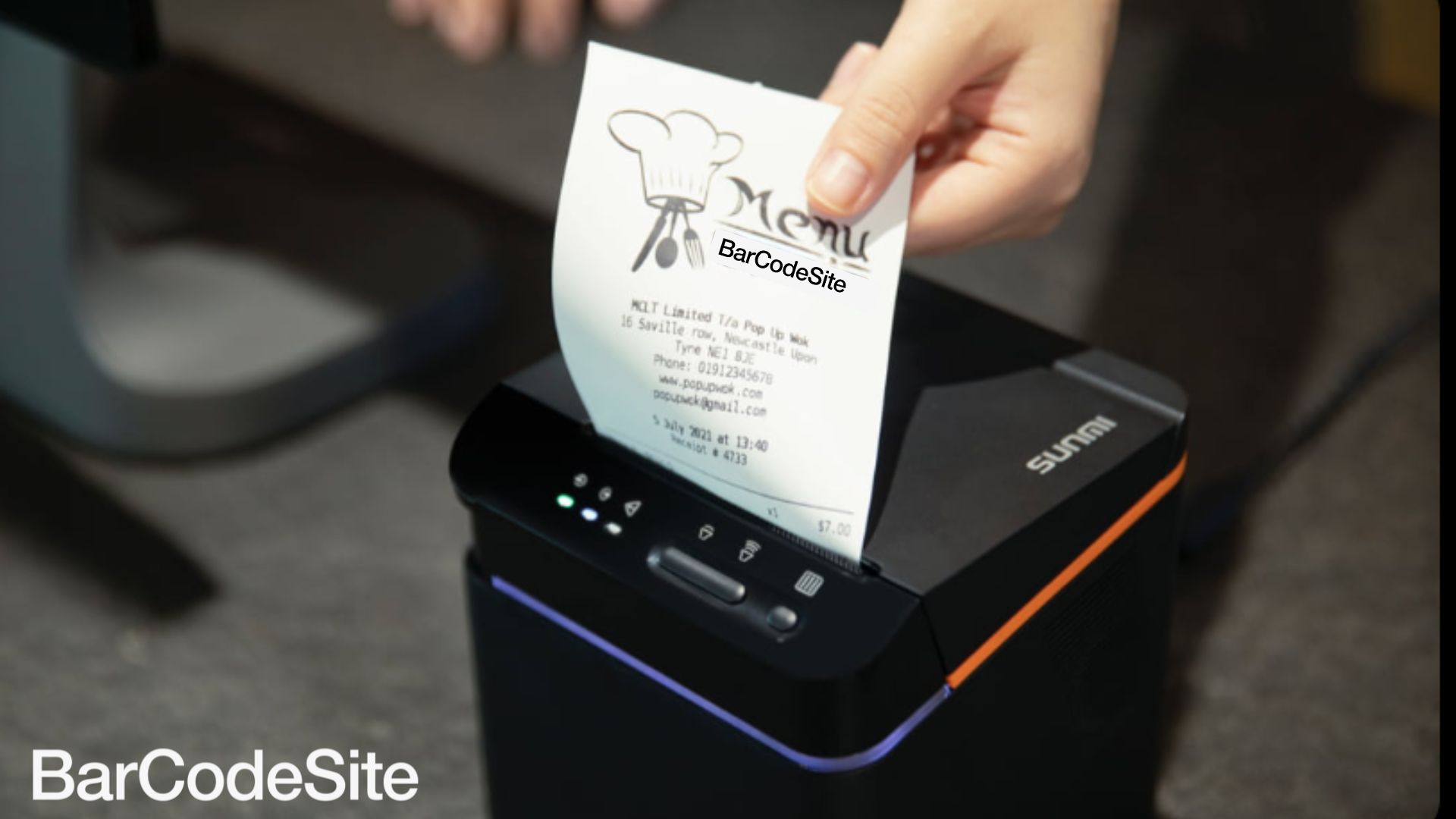Kitchen ticket printer