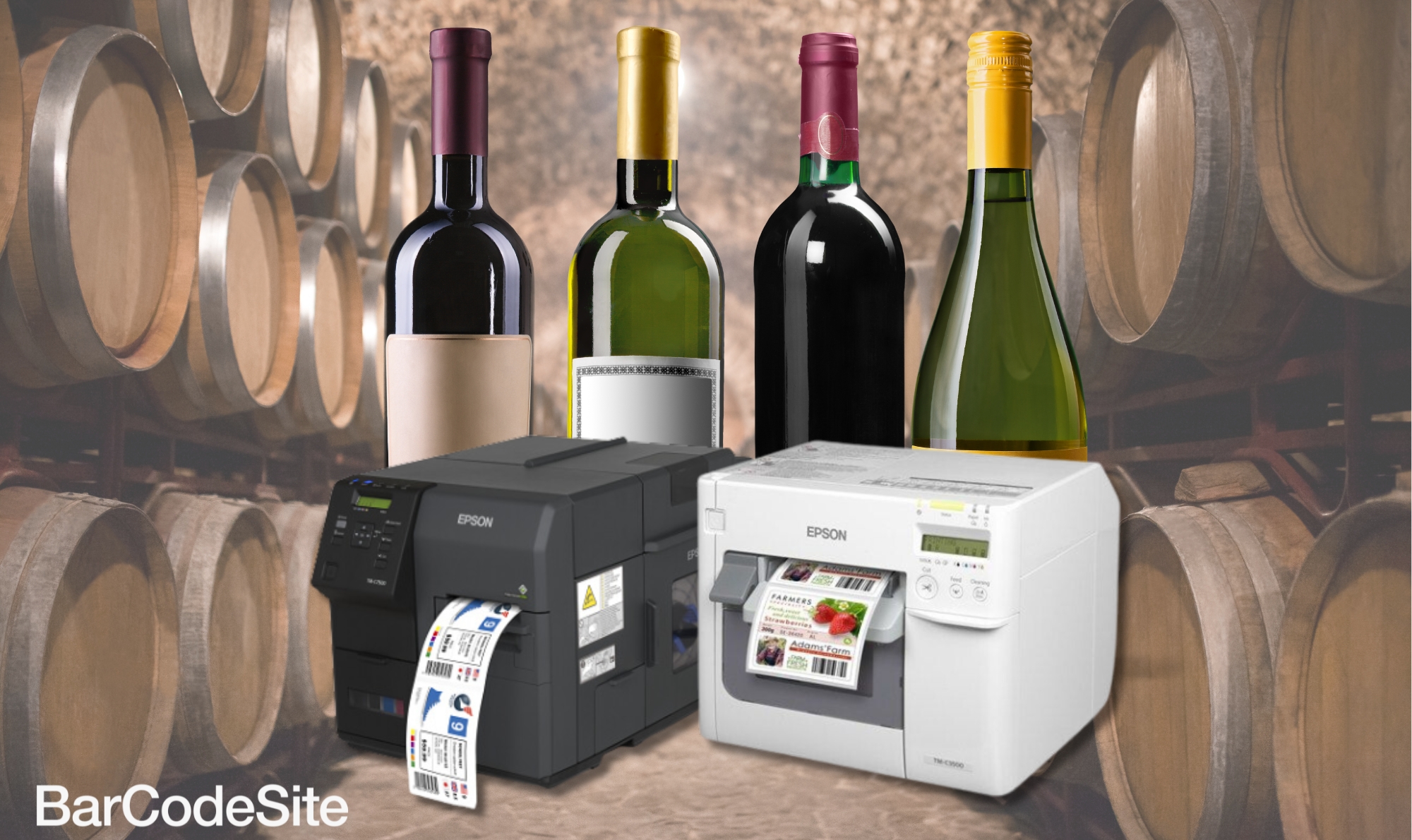 Wine bottle labeling