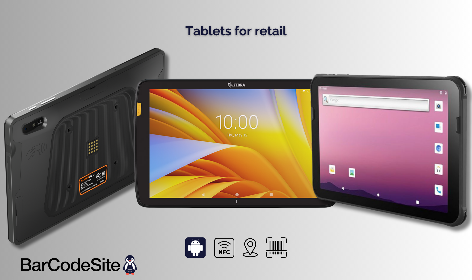 Tablets for retail