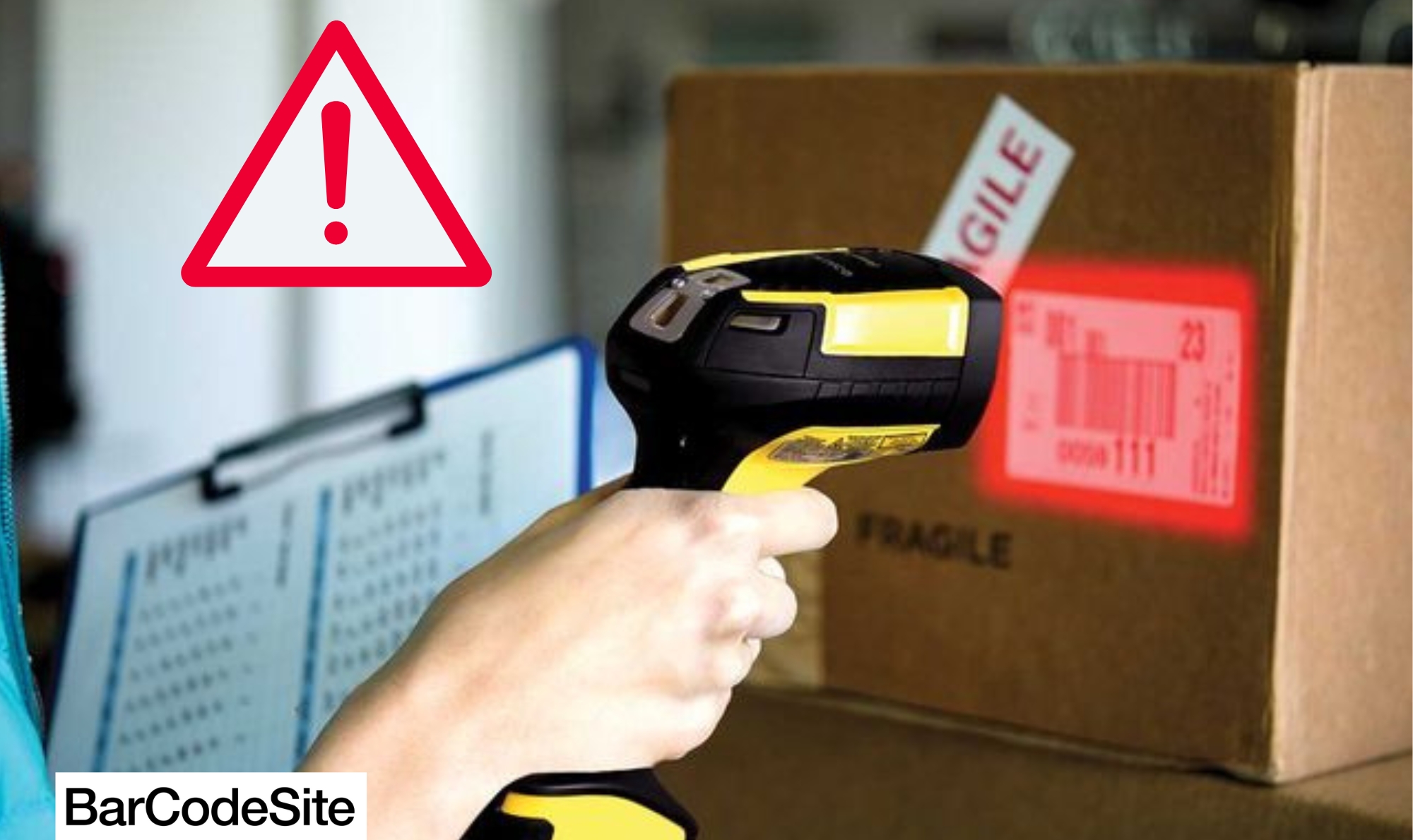 Why isn't the barcode reader working?
