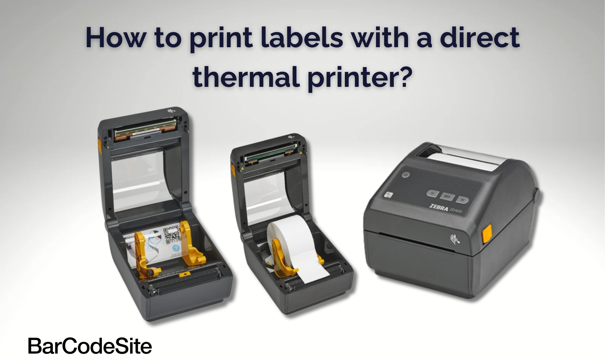 How to print labels with a direct thermal printer?