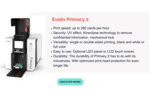 Print personalized cards with Evolis Primacy 2