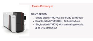Print personalized cards with Evolis Primacy 2